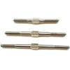 2PCS Stainless Steel M3 Pushrod Double Threaded Ball Joint Head - RC Ship Model Accessory Pull Rod Linkage(M3x60mm) view 1