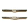 2PCS Stainless Steel M3 Pushrod Double Threaded Ball Joint Head - RC Ship Model Accessory Pull Rod Linkage(M3x60mm) view 3