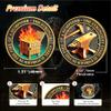 10Pcs Original Dumpster Fire Challenge Coin - Strong Steel Mini Dumpster Fire Coin - Hilarious Funny Desk Accessories for Work - Coworker Go Away Token - Inspirational Gifts for Men Women Teacher view 3