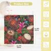 Msyxl Mardi Gras Pattern Baby Washcloths 3 Pack Soft Face Towel Absorbent Bath Wash Cloths for Newborn Infants Kids Girls Boys, 12x12in view 3