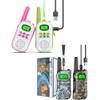 Inspireyes Walkie Talkies for Kids Rechargeable, 48 Hours Working Time 2 Way Radio Long Range, Outdoor Camping Games Toy Birthday Xmas Gift for Boys Age 8-12 3-5 Girls view 1