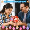 24PCS Pink Rubber Ducks with Cards and Bands - Cute Mini Ducks for Birthday Parties, Baby Showers, and Cruise Ship Fun | Assorted Designs for Kids view 4