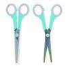 Depesche 12214 TOPModel - Turquoise Children's Scissors, with Softgrip and Cap, DIY Scissors for Right and Left Handed view 3