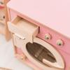 Toy Washing Machine Wooden Play Kitchen - Pretend Play Cleaning Set Washing Machine Toy for Kids - Pretend Play Toys for Toddlers Christmas Gifts for Children (Grey) view 4