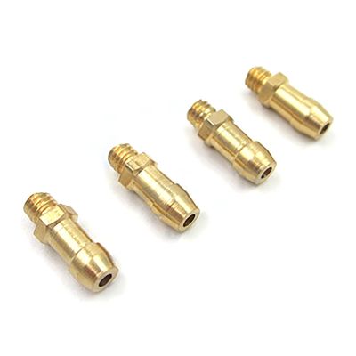 4PCS RC Boat ModelCooling Water Outlet Brass Water Fittings for M3, M4, M5, M6 Models Cooling Solution(M4)