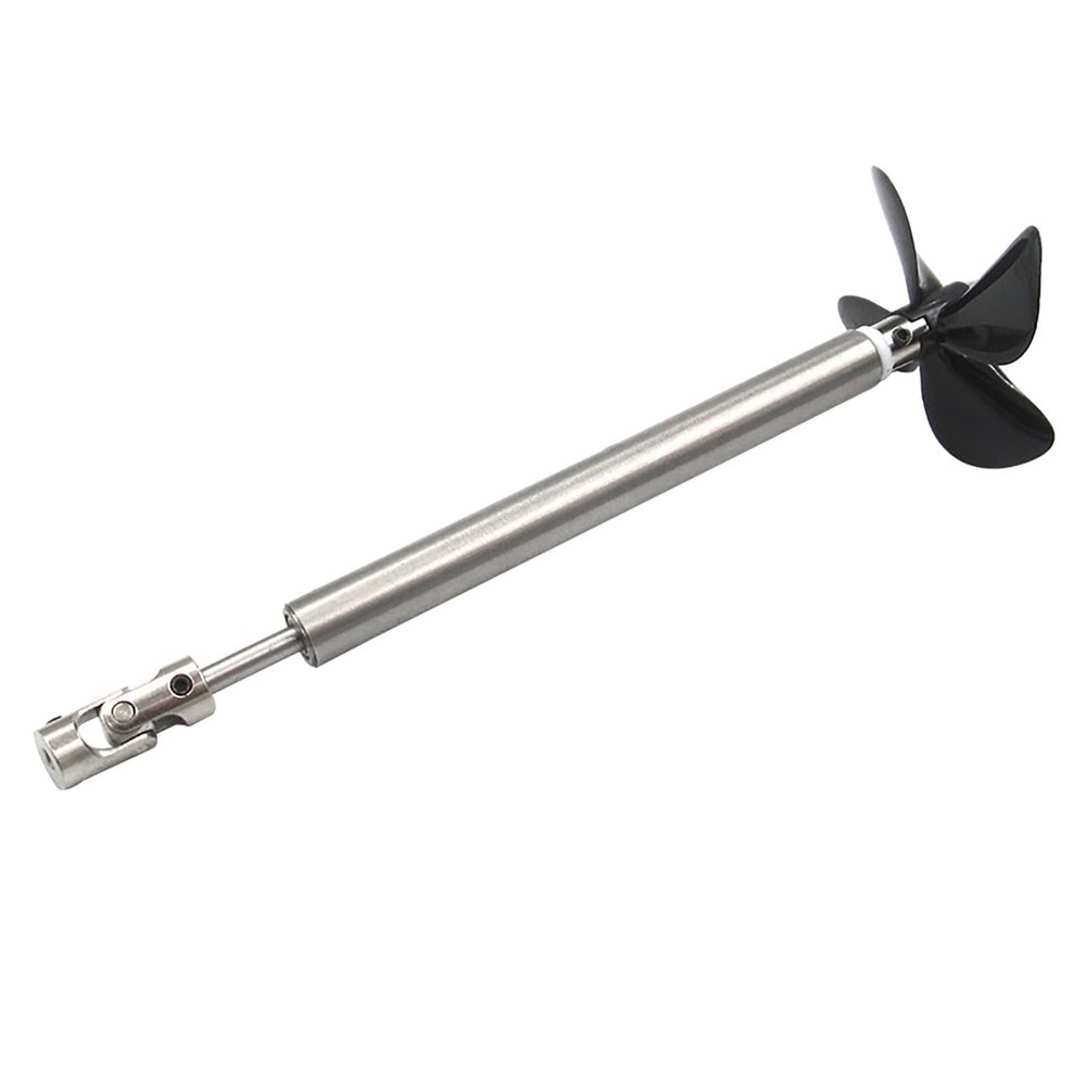 RC Model Boat Shaft 4mm Stainless Steel Waterproof Drive Shaft Assembly with Universal Joint and 55mm Propeller for Fishing and Model Boats(L30/25CM-,2.00mm)