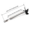 RC Model Boat Shaft 4mm Stainless Steel Waterproof Drive Shaft Assembly with Universal Joint and 55mm Propeller for Fishing and Model Boats(L30/25CM-,2.00mm) view 2