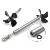RC Model Boat Shaft 4mm Stainless Steel Waterproof Drive Shaft Assembly with Universal Joint and 55mm Propeller for Fishing and Model Boats(L30/25CM-,2.00mm) view 3