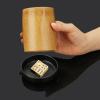6-Sided Dices 15mm D6 Metal Dices Role Playing Dices Golden Cubes Role Game Stuff Dices Smoothed Brass Dices Game Props view 2