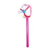 CarpNettore Inflatable Stick Horse Blowing up Stick Toy Cute Pretend Play Fun Hobby Horse Stick Toy,for Horse Themed Birthday Party, Pink view 1
