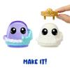 DohKins Fantasy Pack Characters, Mermaid, Unicorn, Fairy - Dough Never Dries, Ages 2+ view 2