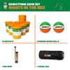 BasketPong Irish  Giant Yard Pong and Basketball Game with 12 Buckets, 2 Balls, Carrying Bag, and Air Pump  Outdoor Game for Lawn, Backyard, Beach, and Parties view 2