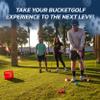 BucketGolf Club - Backyard Outdoor Golf Club with Oversize Club Head to Play BucketGolf, Hit Plastic Or Foam Golf Balls in Grass, Parks, Yards (Left, Kids (3-8)) view 4