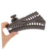 BESTonZON 2pcs Train Track Accessory Replacement for World Railway Boys and Girls Train Tracks Extension Special Turning Elastic Deformation for Creative Playset view 3