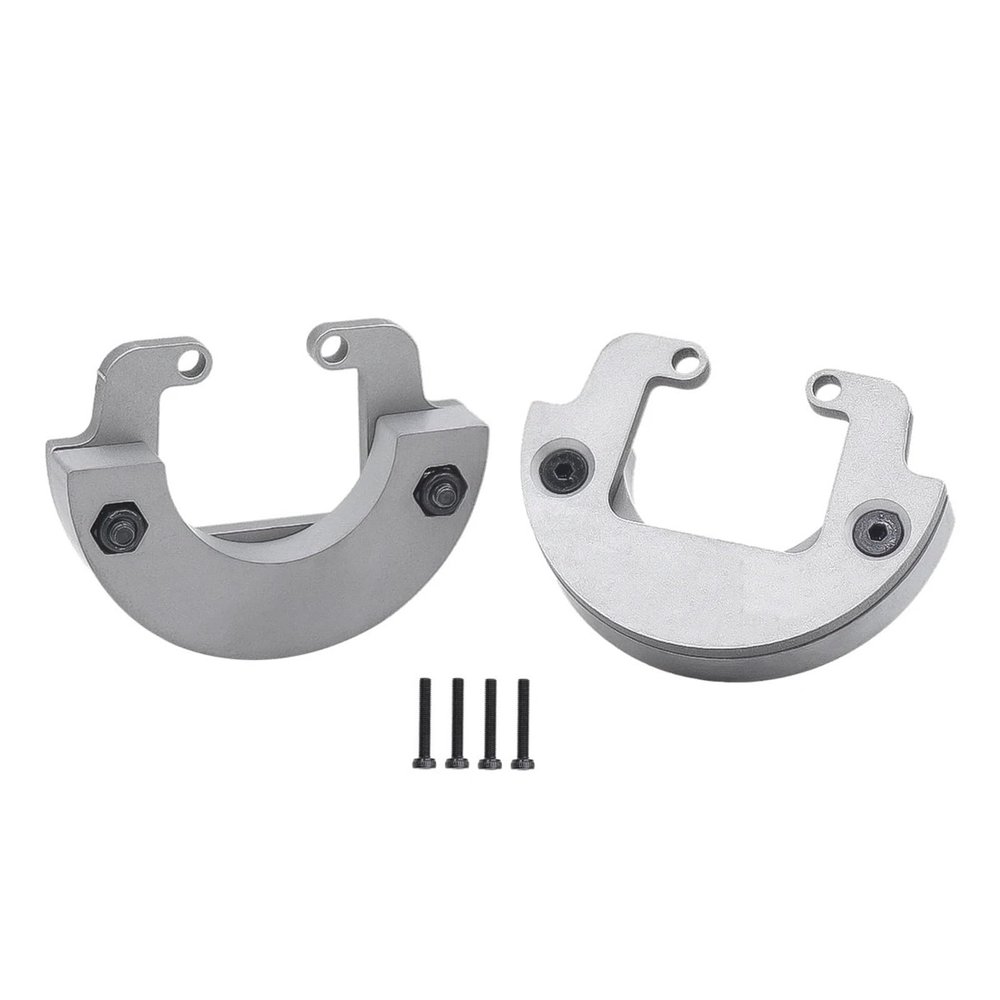 136g/2Pcs Heavy Tungsten Steel Counterweight Portal Drive Housing for 1/18 RC Crawler Axial Capra UTB18 Upgrade Parts