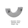 136g/2Pcs Heavy Tungsten Steel Counterweight Portal Drive Housing for 1/18 RC Crawler Axial Capra UTB18 Upgrade Parts view 3