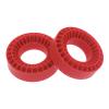 HUIOP 4PCS Silicone Inserts Fit for 1.0" Wheel Tires Crawler Accessories,Red view 2