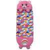 Happy Nappers: Care Bears Sleep Sack Medium - Cheer Bear - 54 x 20, 2-in-1: Plush Character Opens Into Sleeping Bag, Soft Nap & Play Animal, Kids 3+ view 1
