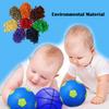 ABAJI Mini 2 Pack Toy 5 inch Basketball Soccer Ball Pump Needle Rubber Material Mini Hoop Toddlers Kids Teenagers Swimming Pool Indoors Outdoors view 4