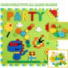 Building Blocks on Wall or Table - 8 pc (10"x20") Self-Adhesive Wall Baseplate, 812 pcs Blocks with Gears and Marble Run Marble Track Kids Toys - STEM Building Toys Activity Wall with Toy Storage view 4