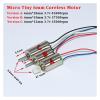 KLHRKNDGGO 610 612 6mm*10mm/ 6mm*12mm Coreless Electronic Starter 6mm Electronic Starter DC 3V 3.7V High Speed Toy RC Toy Drone Engine LIUZIIHAYIN(Model B) view 2