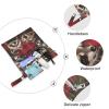 Msyxl 2pcs Wet Dry Bag for Baby Cloth Diapers, Waterproof Reusable Christmas Raccoons Wet Bag with Two Zippered Pockets Washable Pool Gym Travel Bag for Clothes view 4
