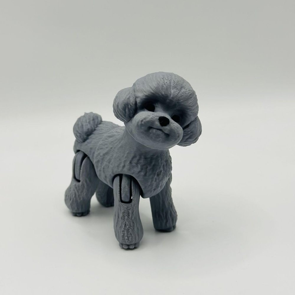 3D Print Dog Cute Toy Joint Movable Cartoon Dog car Ornament Indoor Toys Decorative Gifts Desktop Ornaments Gifts for Friends