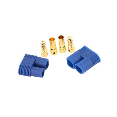 2pc 3mm Banana Connectors with Protecting Covers Gold Plated