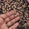 Smaller Pumpkin Spice Latte Coffee Cups, Fall Thanksgiving Sprinkle Slices, Polymer Clay Fake Sprinkles (Brown, 30 gram bag) view 2