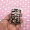 Smaller Pumpkin Spice Latte Coffee Cups, Fall Thanksgiving Sprinkle Slices, Polymer Clay Fake Sprinkles (Brown, 30 gram bag) view 4