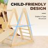 Belleur Multifunctional Indoor Jungle Gym for Toddlers - Wooden Montessori Climbing Set with Slide, Swing, Ladder, Play Platform, Climbing Toy for Toddler 1-6, Indoor Playground Playset Gift for Kids view 4