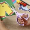 LIVINGO 6 Kids Scissors for School - Pointed Tip Student Scissors for Children Comfortable Grip Craft Cutting Paper, Ages 8-11 view 4