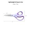 LIVINGO Kids Scissors for Ages 8-11 - 3 Pack 6 Pointed Tip Stainless Steel School Scissors for Children Teacher Classroom Crafting view 2