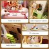 Ckuakiwu Toy Claw Machine for Kids 10 Doll & 10 Egg Cute Claw Machine with Sound Dual Power Mini Vending Machines Party Christmas Birthday Gifts for Kids, Boys & Girls view 3