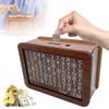 2025 Upgrade Cash Vault Wooden Savings Box, Premium Wooden Money Saving Box with Money Target and Numbers, Reusable Piggy Bank Cash Saver Box with Counter Best for Child Adult ($2000) view 1