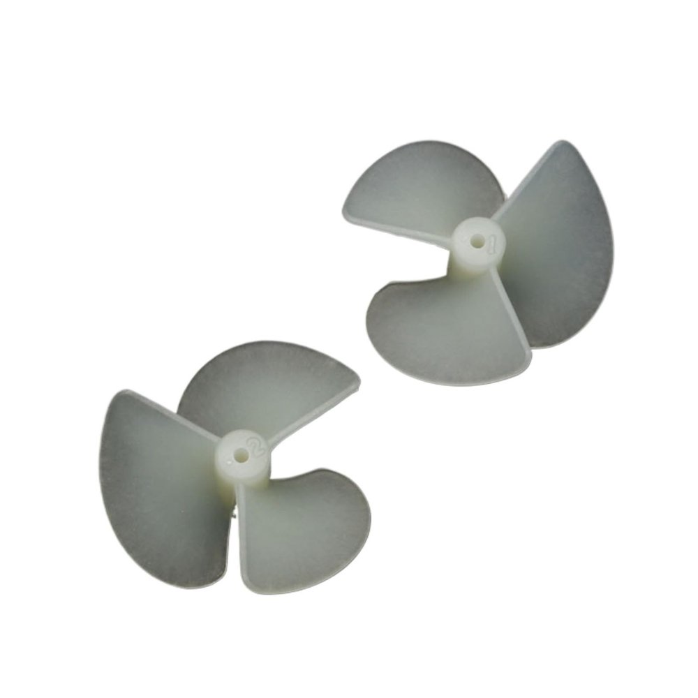 10 Pairs Forward and Reverse 2mm Three Blade Oars DIY Rc Boat Spare Part Electric Nylon Boat Oars Propellers Diameter 28mm/36mm/42mm(10pairs 2x42mm)