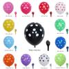 10 inch round latex polka dot balloons for party decoration and decoration (quantity: 100) view 3