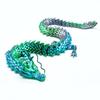 17.7inch 3D Printed Dragon Model,Flexible Executive Desk Animals Toy Statue,Chinese drgon,Movable Joints,Home Office Decor,Interesting Toys for Autism/ADHD,Festival Gifts toco,Fidget Toys (RGB) view 1