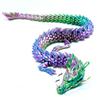 17.7inch 3D Printed Dragon Model,Flexible Executive Desk Animals Toy Statue,Chinese drgon,Movable Joints,Home Office Decor,Interesting Toys for Autism/ADHD,Festival Gifts toco,Fidget Toys (RGB) view 4