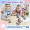 3D Printed Dragon Egg,Dragon Eggs with Dragon Inside,Surprise Dragon Egg Toy,12'' Full Articulated Crystal 3D Dragon for 5-7 4-6 8-12 Teen,Easter Basket Stuffers,Execusive Desk Toys for Adults view 4