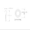 10 Pack Sublimation Wind Spinner Blanks Aluminum Wind Spinners Sublimation Blanks 2.83 Inch (72 mm) for Indoor and Outdoor Ornaments (10) view 2