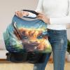 Belidome Cute Highland Cow Car Seat Canopy Cover, Stretch Breathable Nursing Breastfeeding Scarf Soft view 4