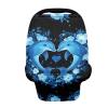 Belidome Blue Dolphin Car Seat Cover for Babies Chair, Breathable Stretch Nursing Cover Canopy view 1