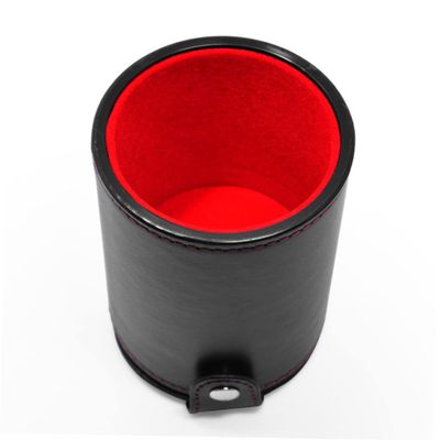 Alasum Silent Dice Cup Game Dice Tray Lid Felt Material for Ktv Bar for Party