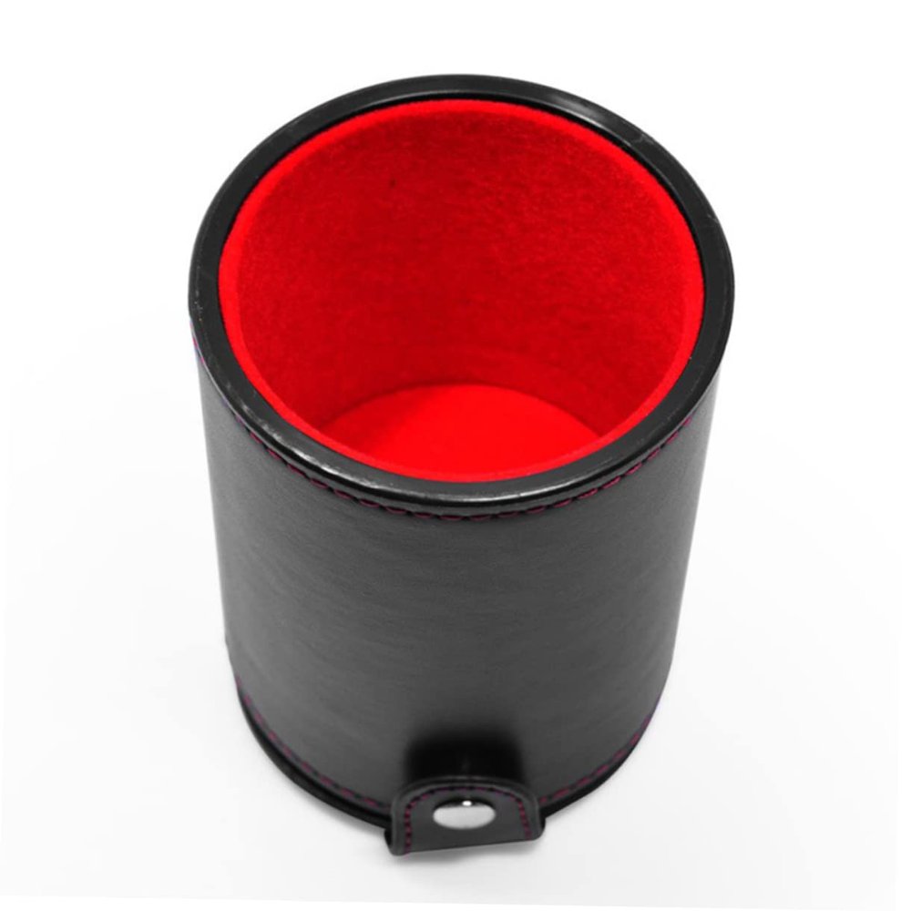 Alasum Silent Dice Cup Game Dice Tray Lid Felt Material for Ktv Bar for Party
