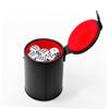 Alasum Silent Dice Cup Game Dice Tray Lid Felt Material for Ktv Bar for Party view 4