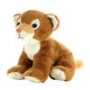 Delilah The Lion Plush Toy with Birthday Girl Unicorn Tee Fits 14-18 Inch Stuffed Animals Soft Cuddly Lion Stuffed Animal Gift for Kids Toddlers 3 Years and Up White view 1