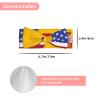 WBQLSL 0-6 Months Children's Bow Headband, American Spain Flag Elastic Bow Hair Accessories, Hair Accessories for Newborns, Babies, Toddlers view 3