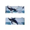 0-6 Months Children's Bow Headband, Whales at sea Elastic Bow Hair Accessories, Hair Accessories for Newborns, Babies, Toddlers view 2
