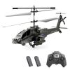 Dodoore 3.5 Channel Military RC Helicopter with LED Light, Altitude Hold, One Key Take Off/Landing, 2.4GHz RC Army Helicopter for Beginners (Green) view 1